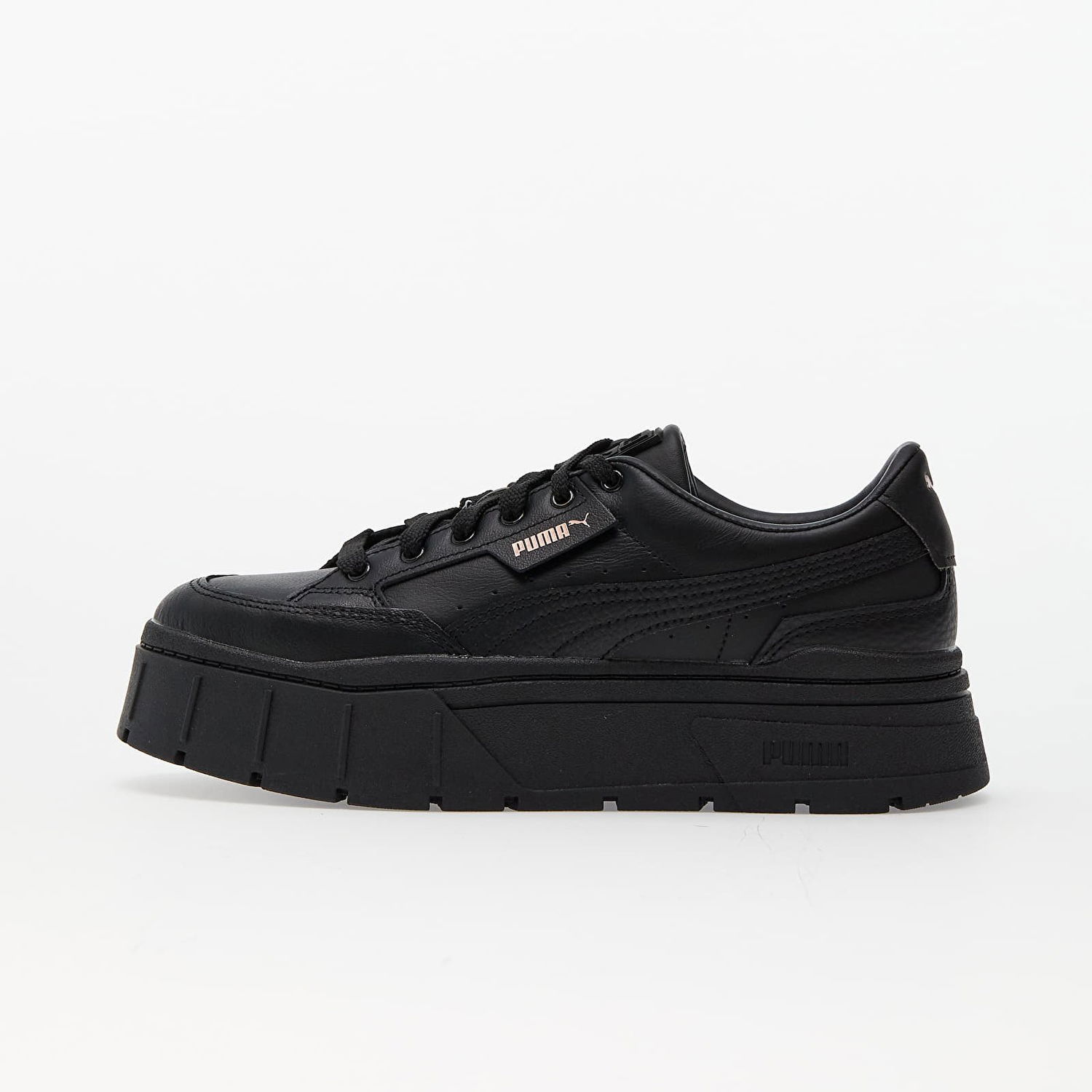 Tenisky a topánky Puma Mayze Stack Leather W Čierna | 38441202, 0
