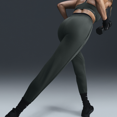 Tepláky Nike 7/8 Running Pants Therma-FIT One Zelené | FB5431-338, 2