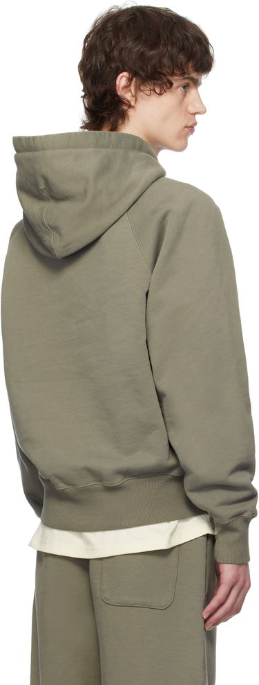 Mikina AMI AMI Paris Ami de Coeur Cotton Hoodie Zelené | USW274.747, 2
