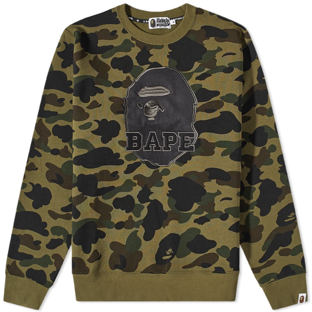 A Bathing Ape 1st Camo Crew Sweat