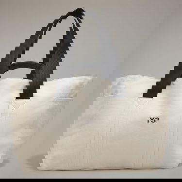 Tote bag Y-3 Lux Leather Bag Béžová | IN5158, 1
