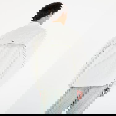 Bunda adidas Originals Motor Ave Racer Jacket UNISEX Off White/ Black Biela | KB7391, 4