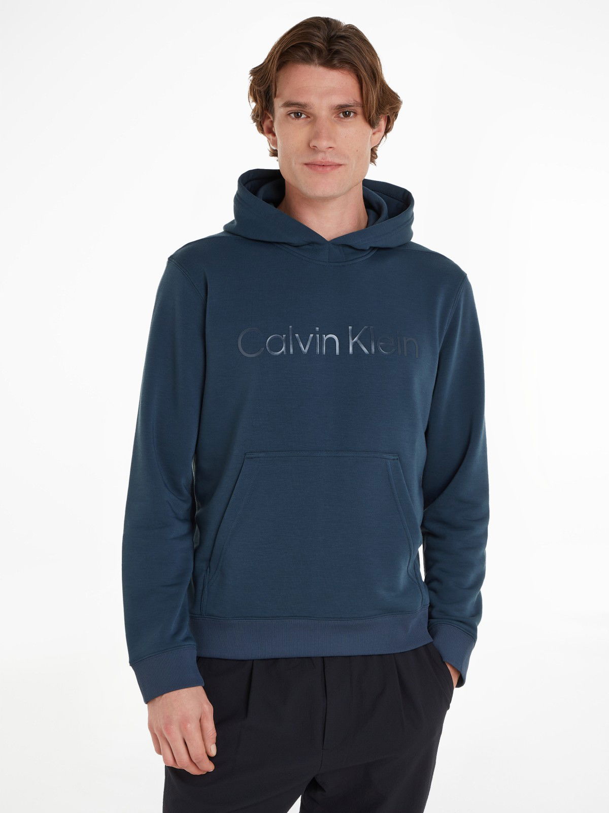 Mikina CALVIN KLEIN Sweat Hoodie Navy | 00GMF4W302-PPK, 0