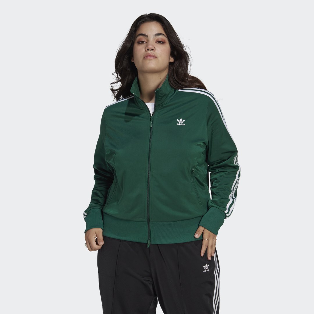 Bunda adidas Originals Adicolor Classics Firebird (plus size) Zelené | HY8305, 0