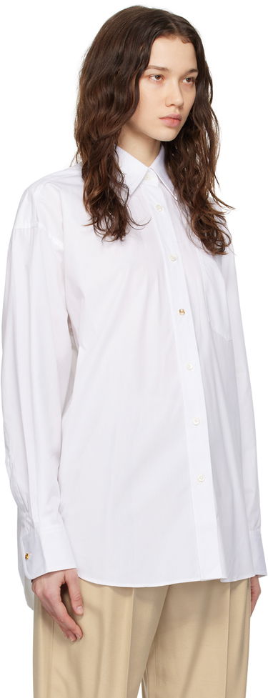 Košeľa Stella McCartney Stella McCartney Oversized  Shirt Biela | 6200443CU100, 1