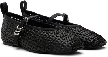 Oblečenie rag & bone rag & bone Spire Mary Jane Ballerina Flats Čierna | WFF24HF1007PU07, 3