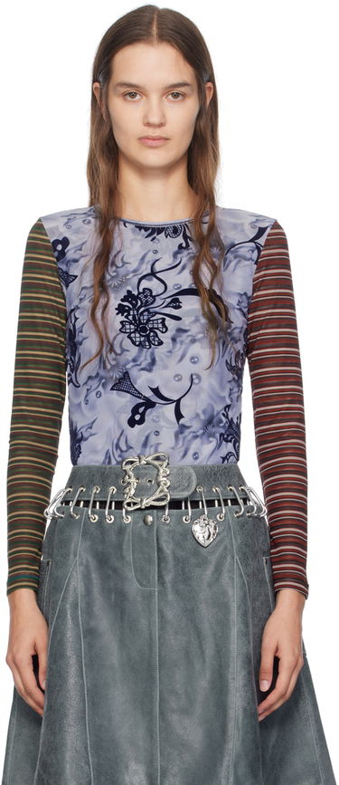 Košeľa Chopova Lowena Gail Long Sleeve T-Shirt Červená | 2252, 0