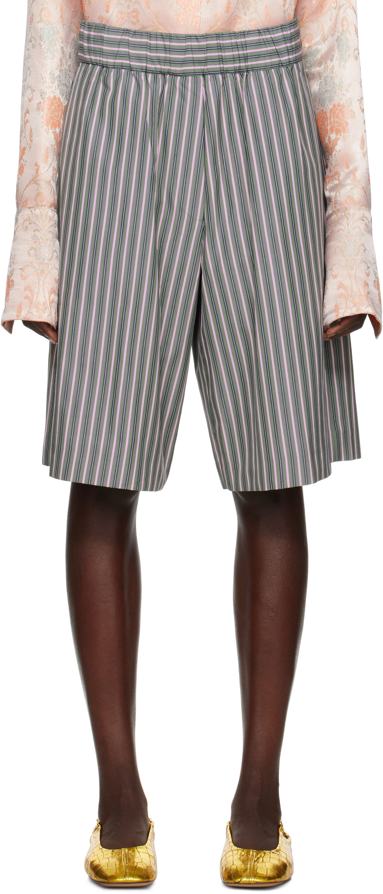 Šortky Dries Van Noten Dries Van Noten Striped Shorts Rôznofarebný | 251-010912-1375, 0
