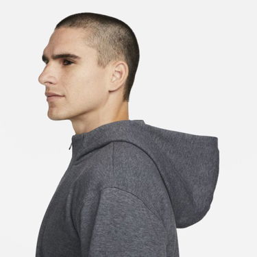Mikina Nike Yoga Dri-FIT Full-Zip Fleece Hoodie Čierna | DQ4876-011, 2