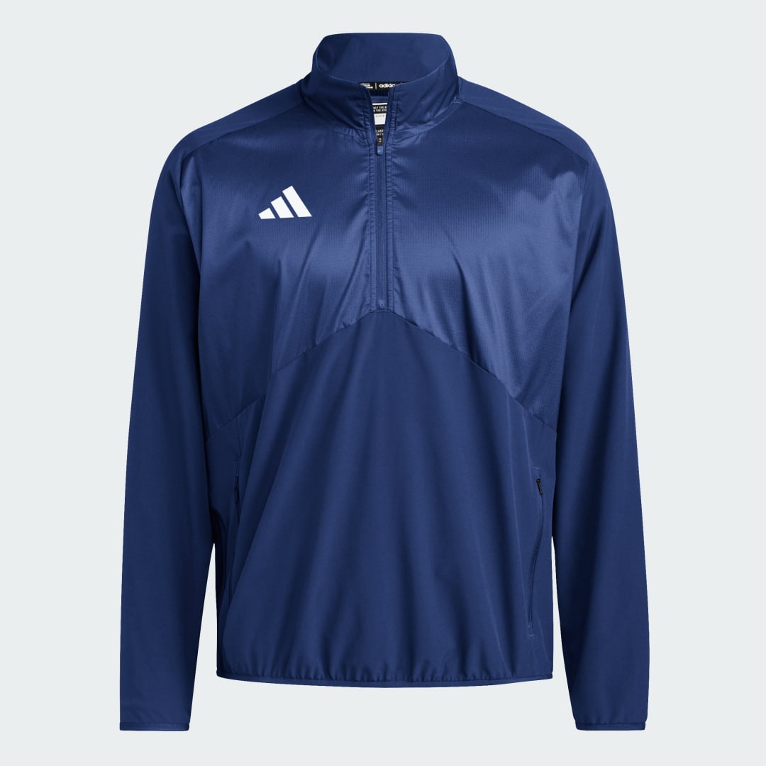 Mikina adidas Performance Training 1/4-Zip Top Modrá | HS8565, 0
