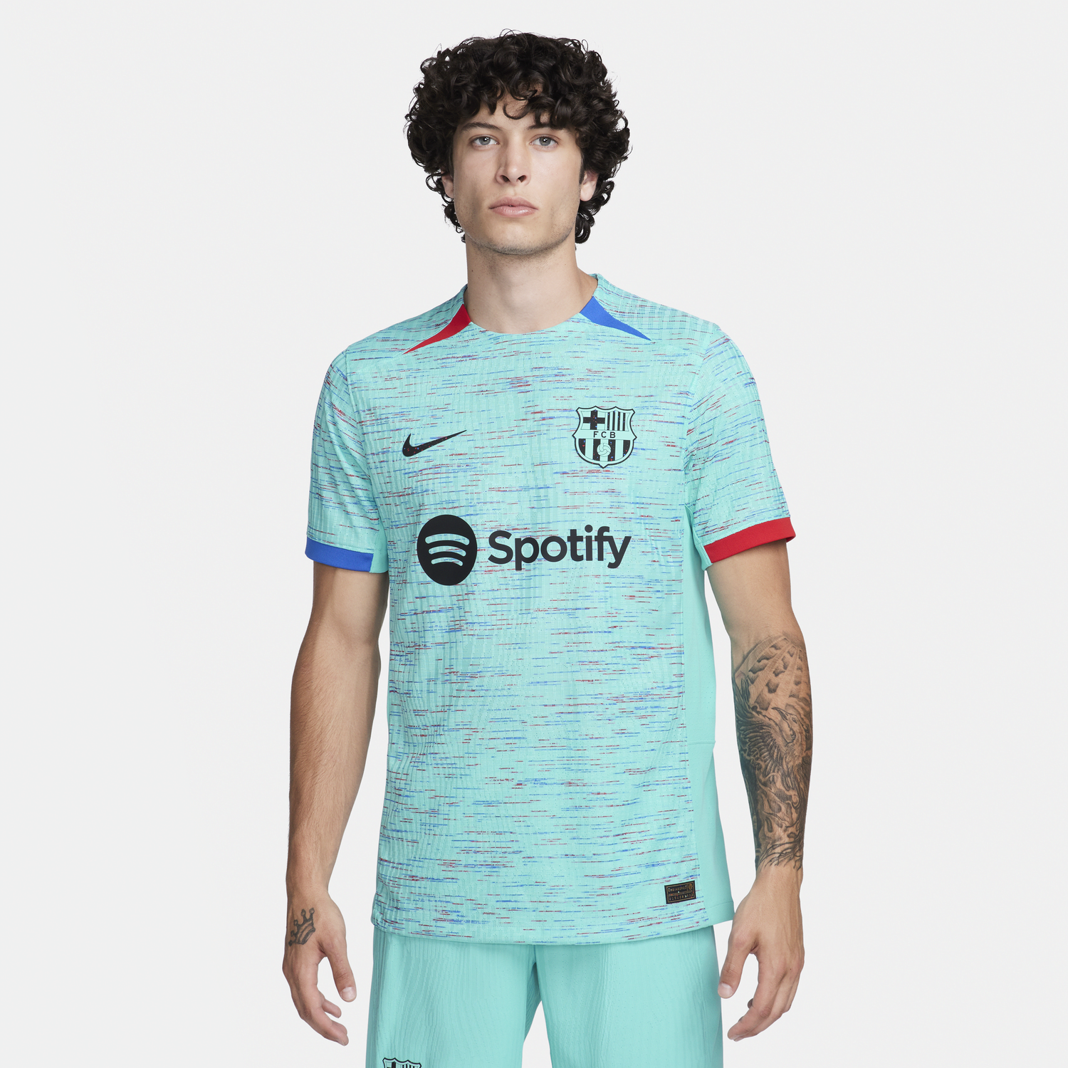 Dres Nike Dri-FIT ADV FC Barcelona 2023/24 Match Third Jersey Tyrkysová | DX9756-487, 0