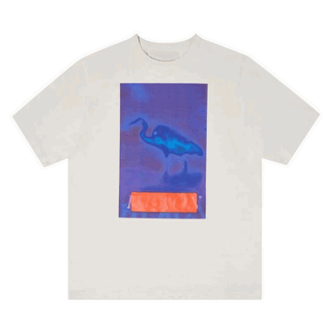 Tričko HERON PRESTON Heron Censored Short-Sleeve Tee Biela | HMAA032F22JER0040146, 0