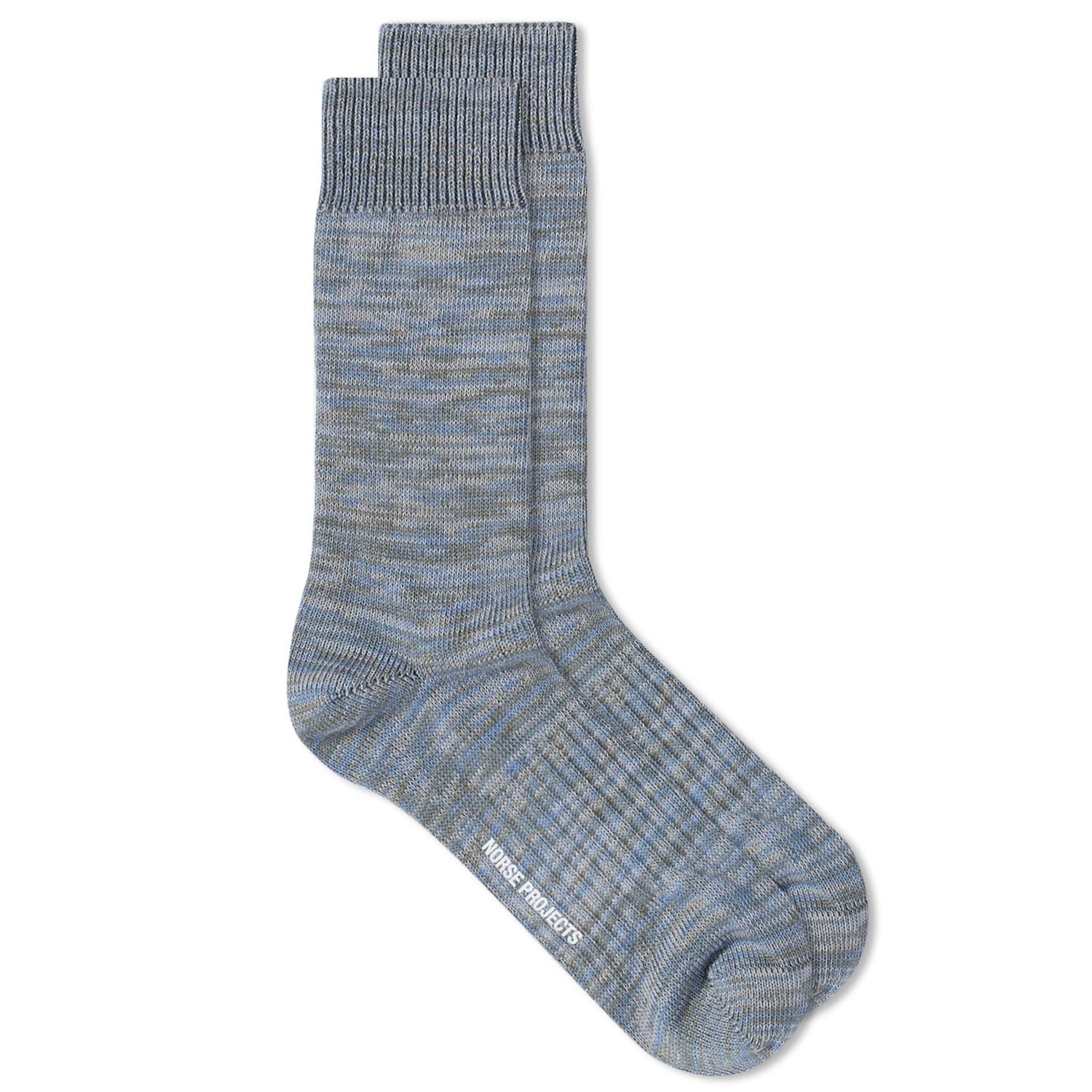 Ponožky NORSE PROJECTS Bjarki Blend Sock Šedá | N82-0004-7187, 0