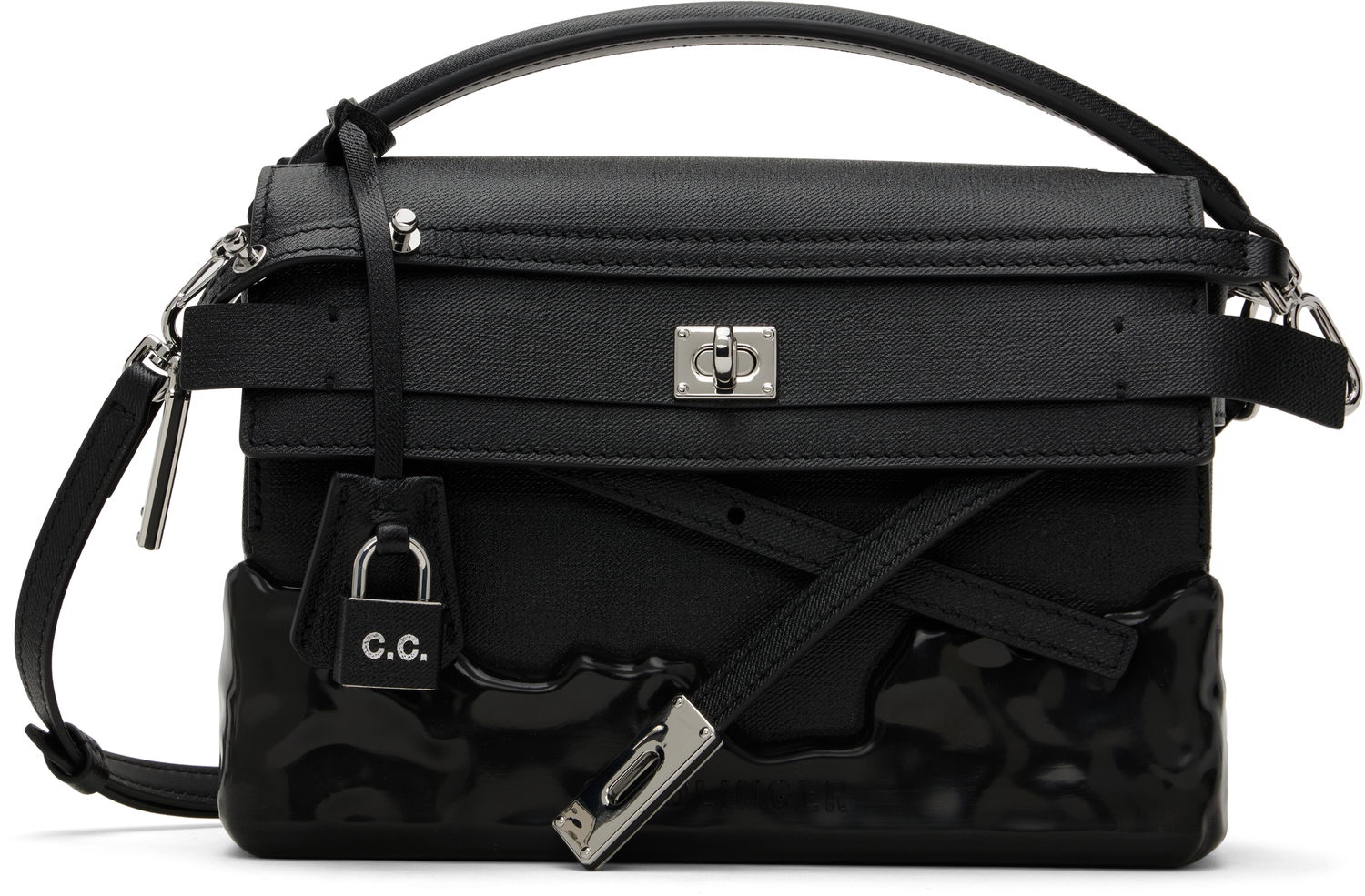 Kabelka Ottolinger Ottolinger ECCO.kollektive Edition Dip Kellie Soft Lagoon Bag Čierna | 920010390000, 0