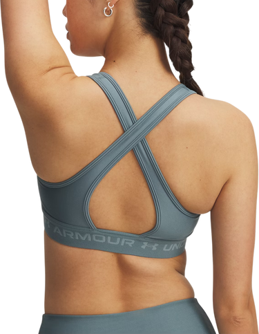 Podprsenka Under Armour Crossback Mid Bra Modrá | 1361034-587, 2