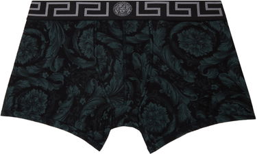 Boxerky Versace Versace Barocco Long Boxers Čierna | 1001384_1A11188, 0