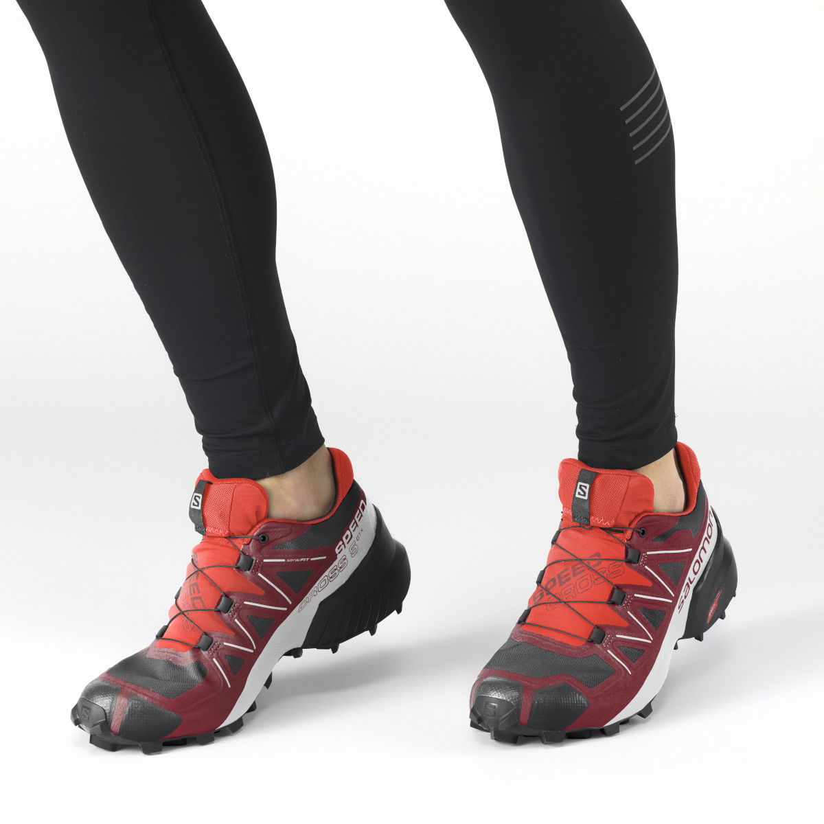 Tenisky a topánky Salomon Speedcross 5 GTX Červená | l41612500, 1