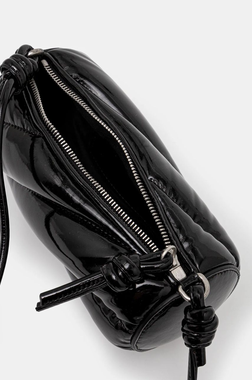 Mini Vinyl Crossbody Bag