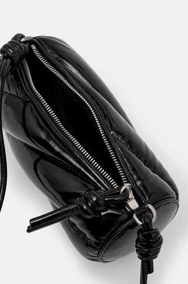 Taška cez rameno Fiorucci Mini Vinyl Crossbody Bag Čierna | U01FPABA002VN02BK01, 4