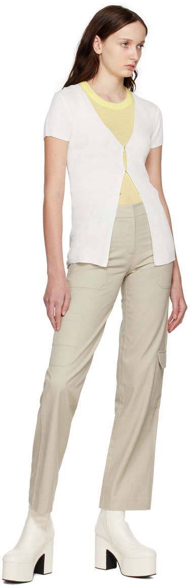 Tričko BEC + BRIDGE BEC + BRIDGE Tilda Knit Top Biela | H22-20908, 3