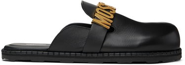 Oblečenie Moschino Moschino Leather Mule Loafers Čierna | 251 MB10162G0M GA0 000, 0