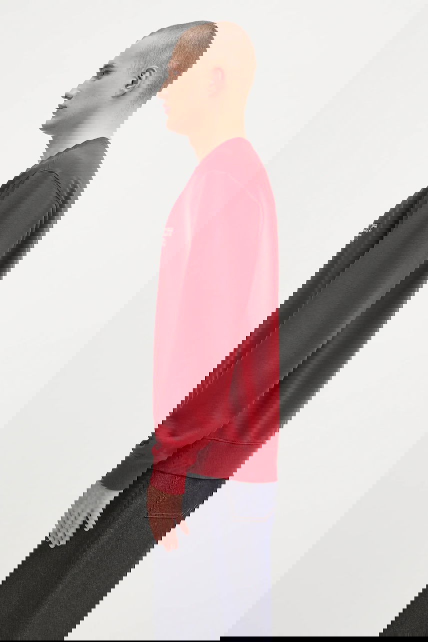 Mikina Carhartt WIP Alumni Plain Cotton Sweatshirt Červená | I035190.H8XX, 1