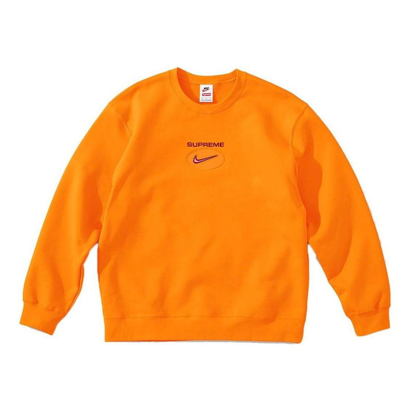 Mikina Supreme Supreme x Nike Jewel Crewneck Oranžová | SUP-FW20-065