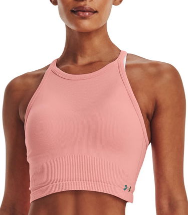 Crop Top Under Armour Rush Seamless Crop Top Ružová | 1377597-603, 0