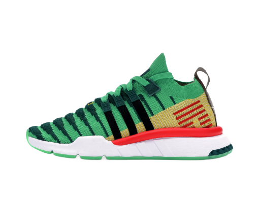 Tenisky a topánky adidas Originals adidas EQT Support Mid ADV Primeknit Dragon Ball Z Shenron Zelené | D97056