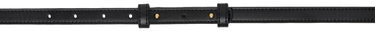 Opasok Stella McCartney Stella McCartney Eco Alter Mat Black Leather Belt Čierna | 7V0101WP0433, 1