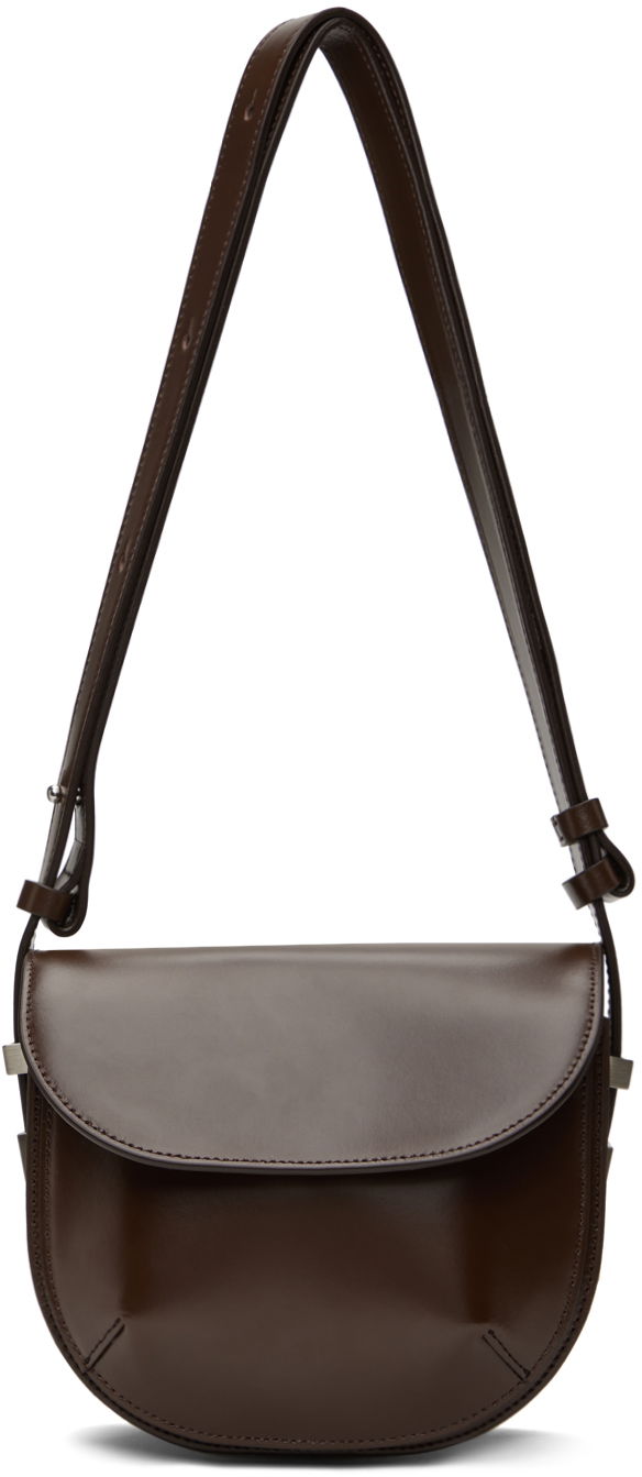 Taška cez rameno OSOI Leather Shoulder Bag Hnedá | 23FB030-11-02, 0