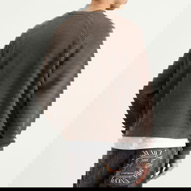 Sveter Dime Wave Knit Sweater Hnedá | DIMEHO255BRW, 3