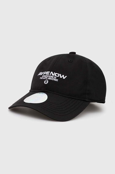 Šiltovka AAPE by A Bathing Ape AAPE Cap with Applique Čierna | AAPCPM5255XXM, 0