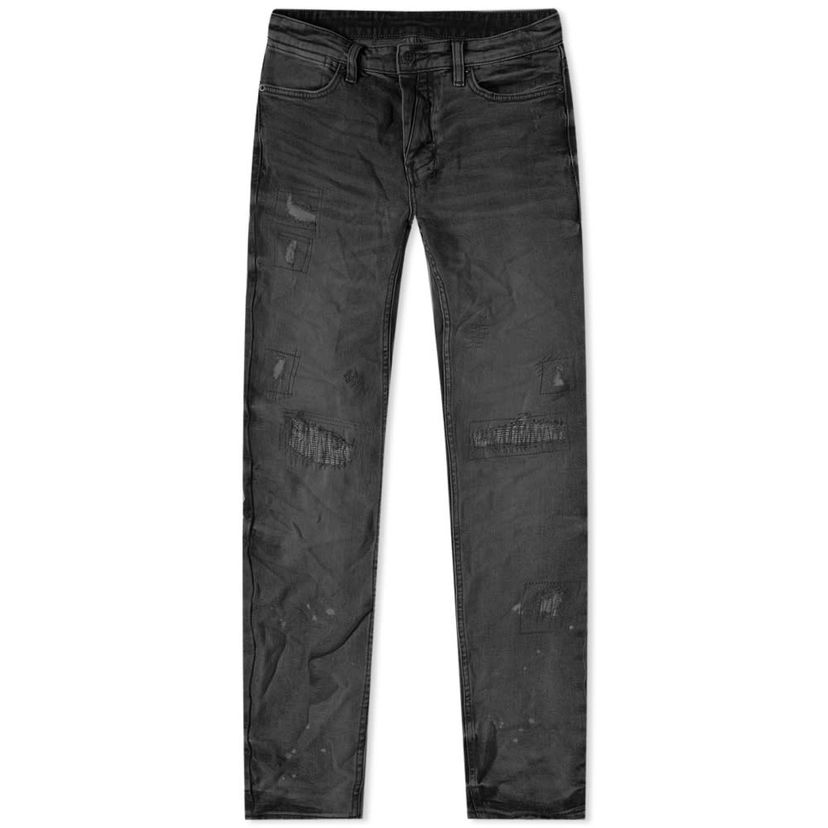 Džínsy Ksubi Ksubi Van Winkle Skinny Jeans Čierna | MFA22DJ041