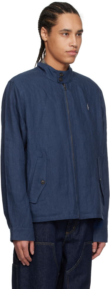 Bomber bunda Polo by Ralph Lauren Ralph Lauren 'The Bedford' Reversible Jacket Navy | 710962187002, 1