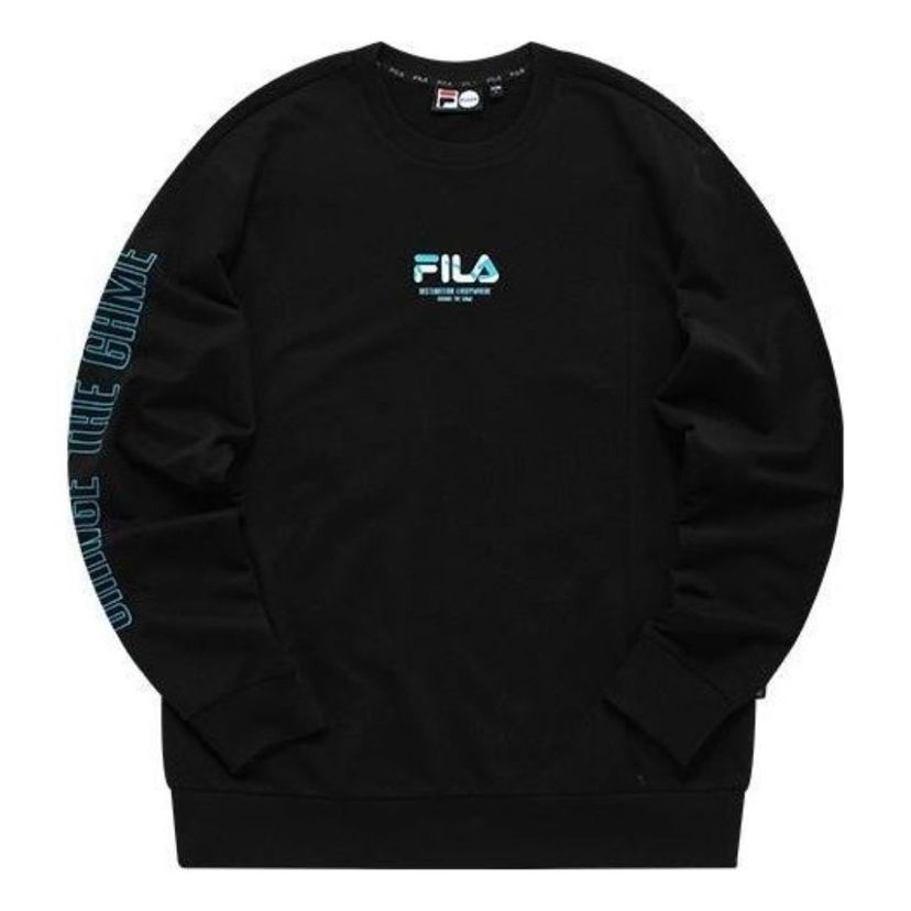 Mikina FILA Fusion Knitted Pullover Sweatshirt Čierna | T11M133203F-BK