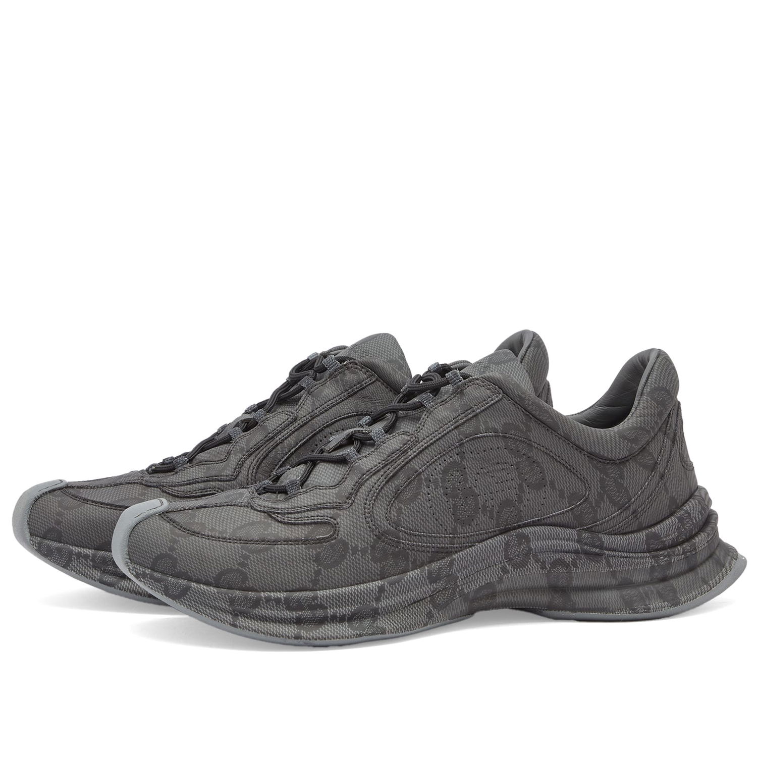 Tenisky a topánky Gucci Run Sneakers "Graphite" Šedá | 721116-AABEB-1103, 0
