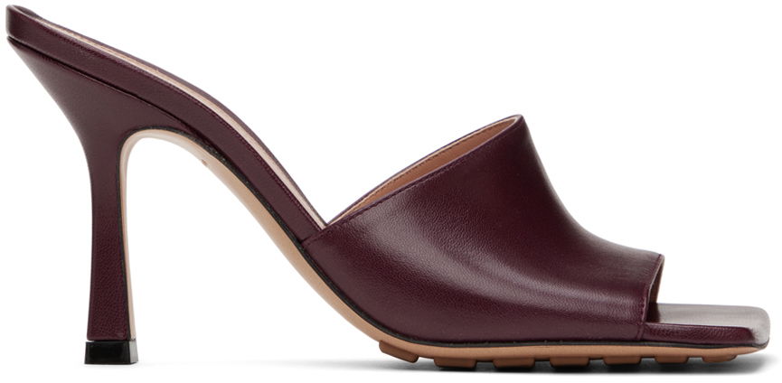 Stretch Heeled Mule "Red"