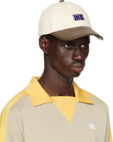 Šiltovka Wales Bonner Wales Bonner Original Baseball Cap Biela | US25HA07-000 COTTON / TAN, 1