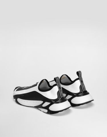 Tenisky a topánky Dolce & Gabbana Sorrento In Stretch Mesh With Logo Fabric Čierna | CS2172AH4148T908, 2