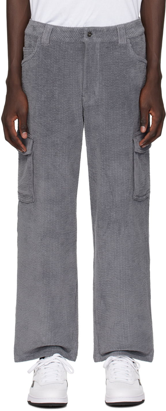 Nohavice Dime Relaxed Cargo Pants Šedá | DIMEHO2336GRY, 0