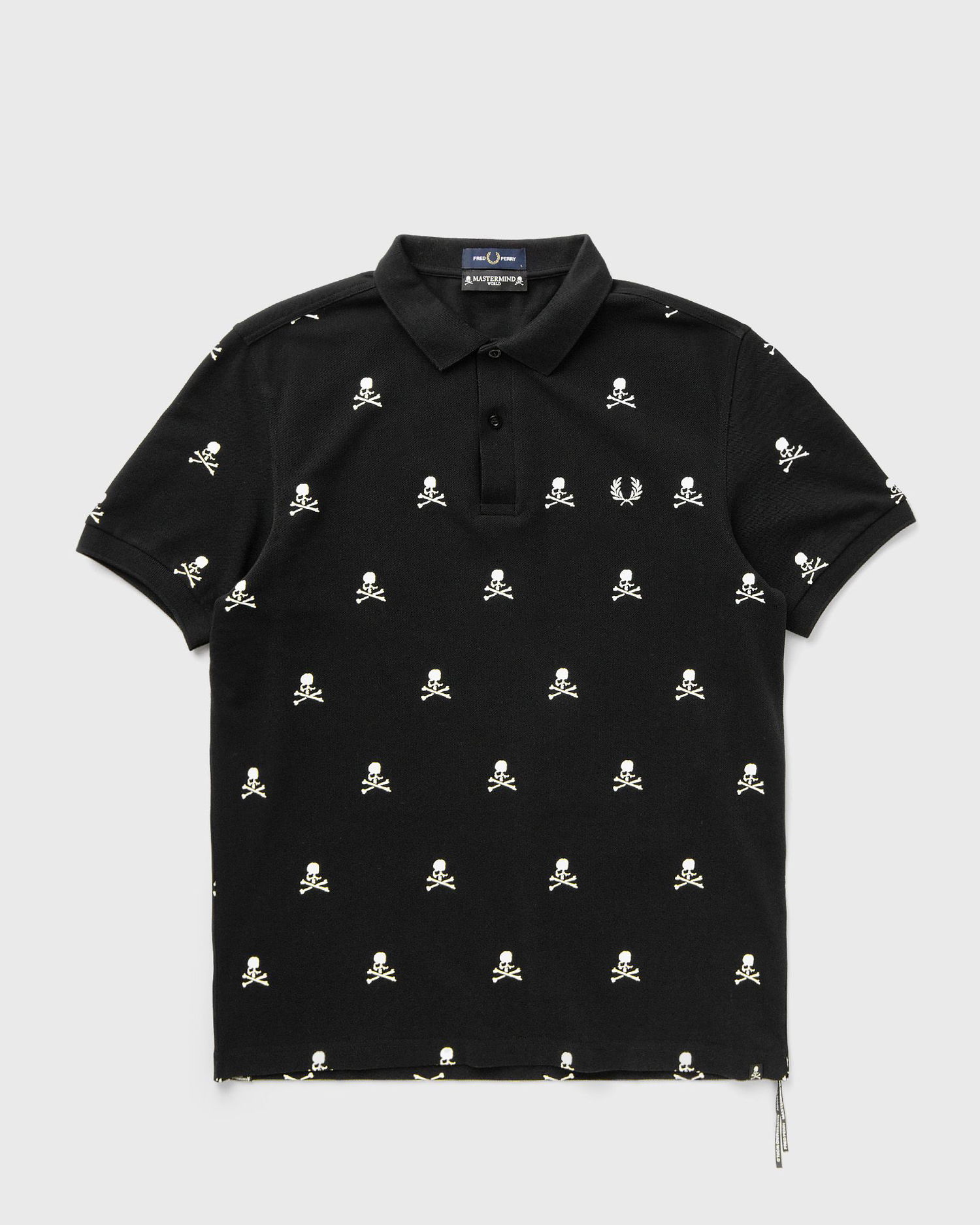 Polo tričko Fred Perry Skull Polo Shirt With Short Sleeve Čierna | SM8176-102, 0