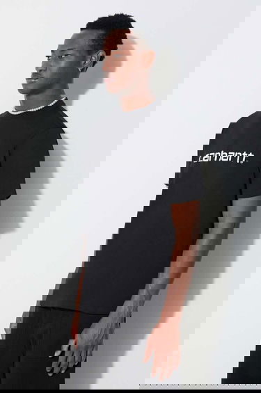 Tričko Carhartt WIP Script T-Shirt TREEHOUSE Čierna | I031047, 3