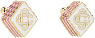 Náušnice Casablanca Casablanca Monogram Logo Stud Earrings Biela | AS25-JW-266-02, 1