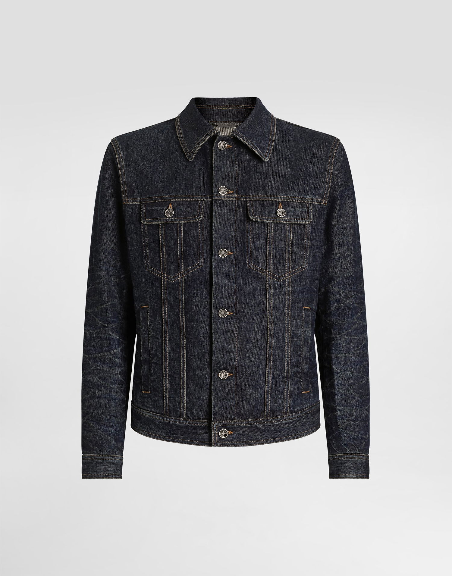 Bunda Dolce & Gabbana Dolce & Gabbana Cotton Denim Jacket Modrá | G9BKPDG8NJ2S9001, 0