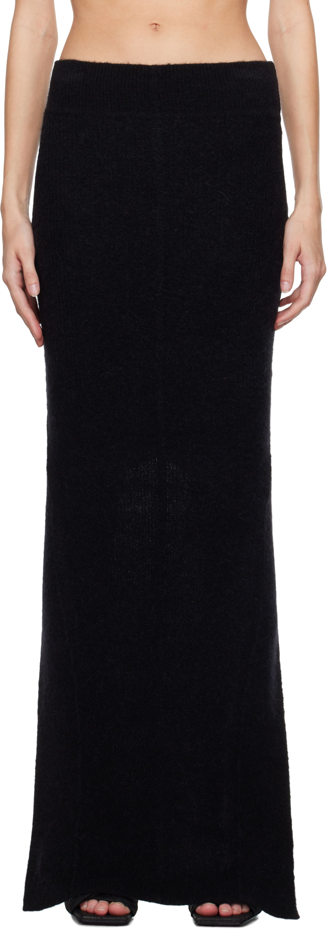 Sukňa Rick Owens Maxi Skirt Čierna | RO02D3682 KWPL, 0