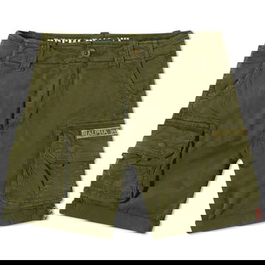 Šortky Alpha Industries Crew Short Zelené | 176203-142, 0