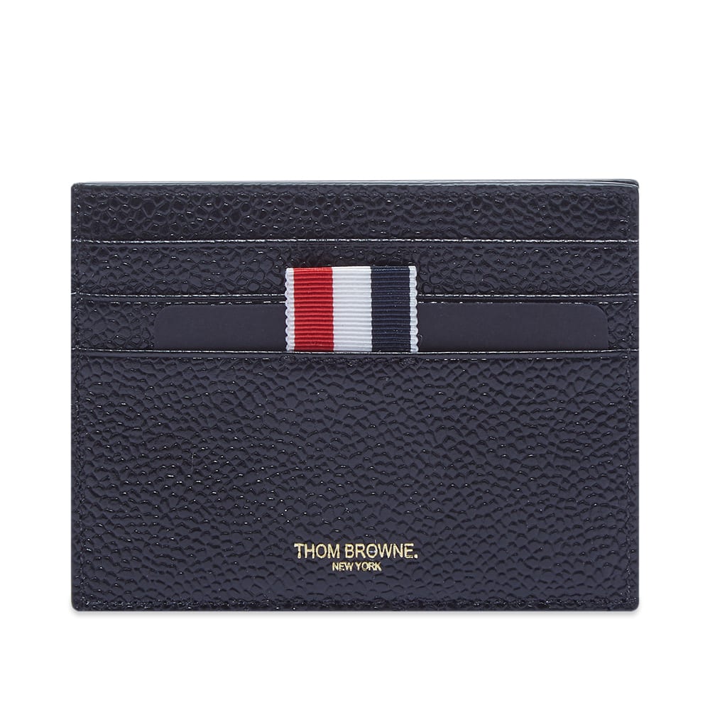 Peňaženka Thom Browne Double Grosgrain Card Holder Čierna | MAW165B-05581-001, 0