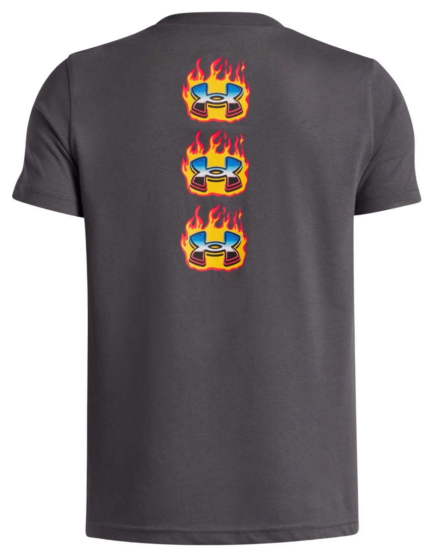 Tričko Under Armour Flame Short Sleeve T-Shirt Šedá | 6005059-025, 1