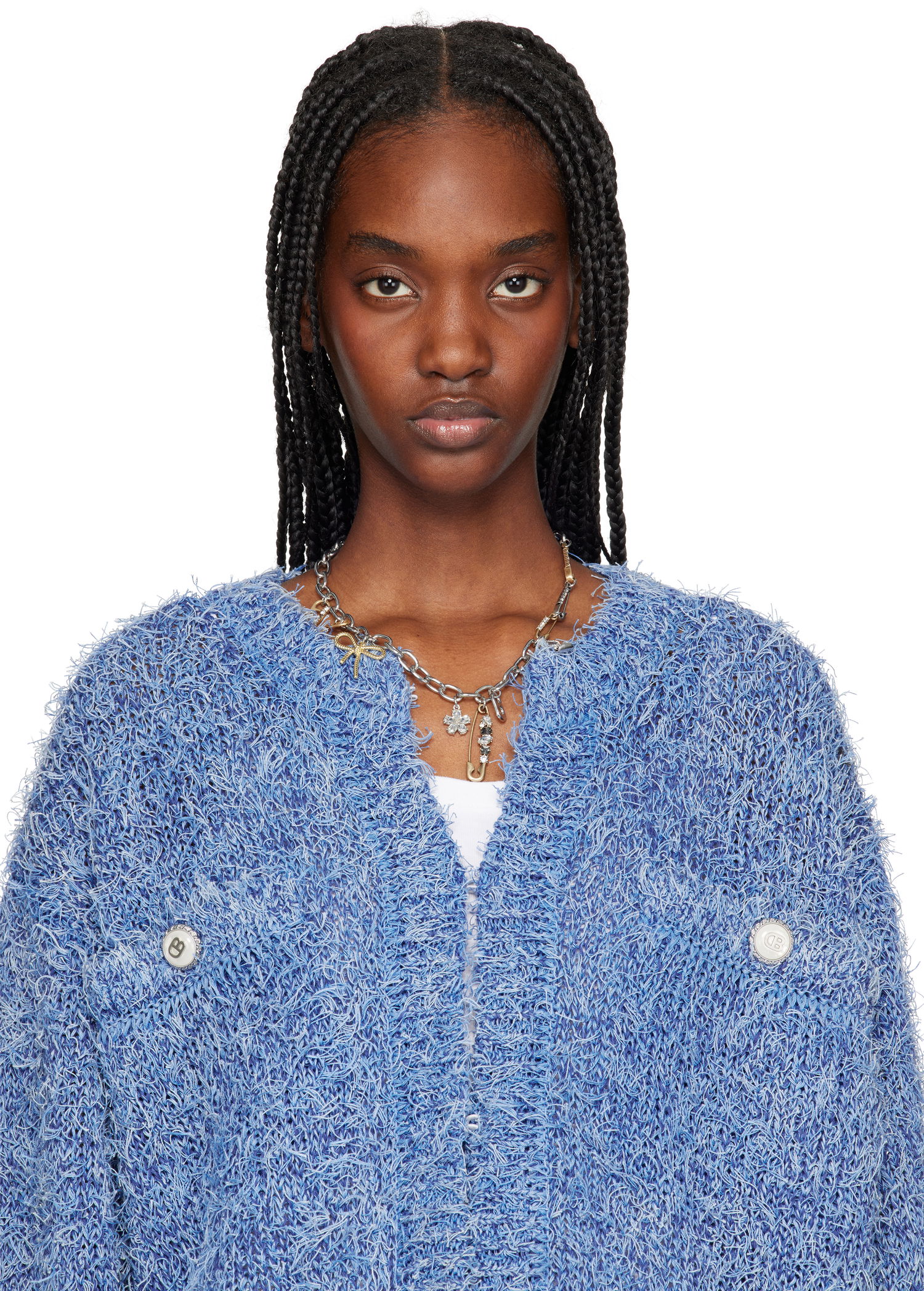 Náhrdelník Marc Jacobs Marc Jacobs 'The Grunge Glam Charm' Chain Necklace Metalická | 2S5JNC001J41, 1